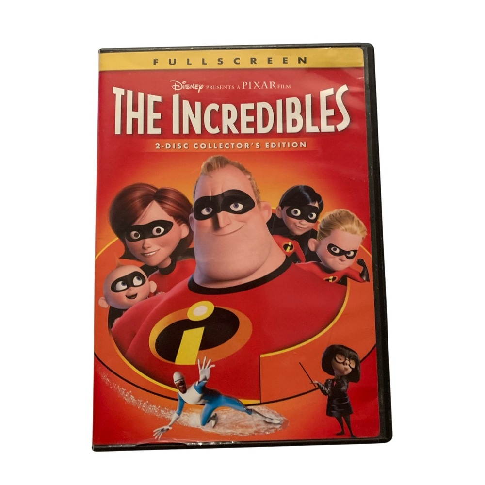 Disney The Incredibles Full Screen 2 Disc Collector's Edition DVD - 2004 Movie